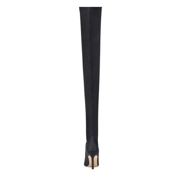 New Stuart Weitzman Ultrastrt Legging 100 Stretch Thigh High Black Boot size 6.5 - Picture 3 of 15